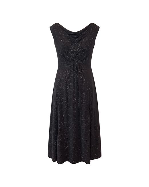 Alie Street London Black Darcie Cowl Neck Dress