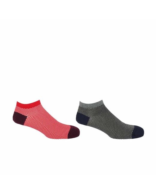 Peper Harow - Made in England Multicolor Lux Taylor Trainer Socks Bundle for men