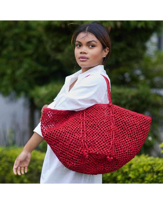 Zanatany Concepts Red Sinah- Tote Bag