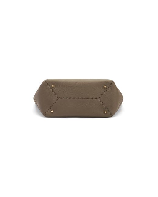 Orange Cube Brown Dusk Mosaic Tote
