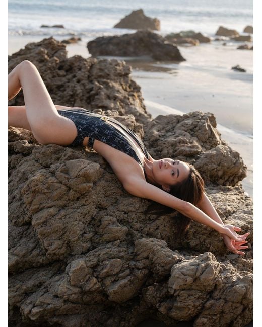 Catnip and Seaweed Black The One-Piece Swimsuit