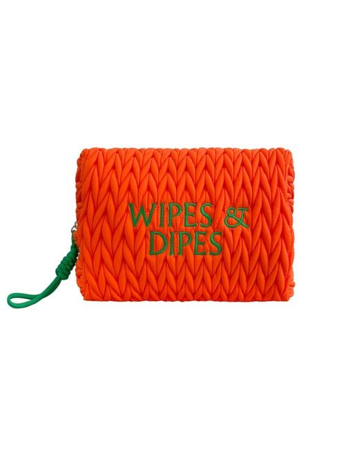 Lilly Loves Red Wipes & Dipes Cosmetic Bag