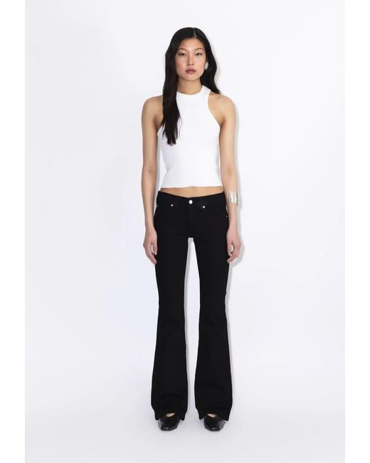 Dr. Denim Black Kily Low Bootcut
