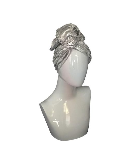 Romer Millinery Gray Twisturban Turban