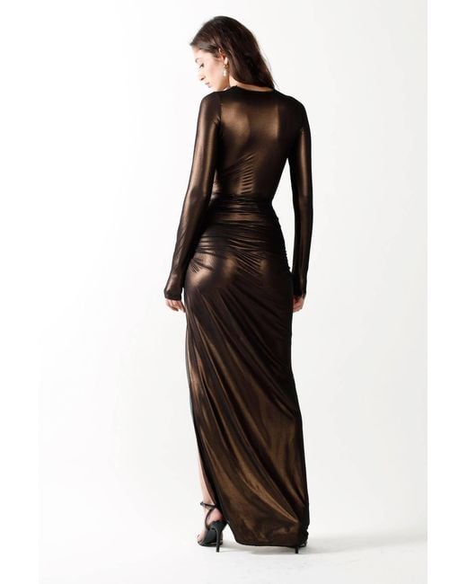 Room 24 Black Roxy Dress Bronze