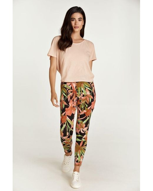 Conquista Natural Dusty Drape Back Top