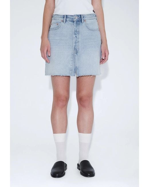 Dr. Denim Blue Ara Skirt