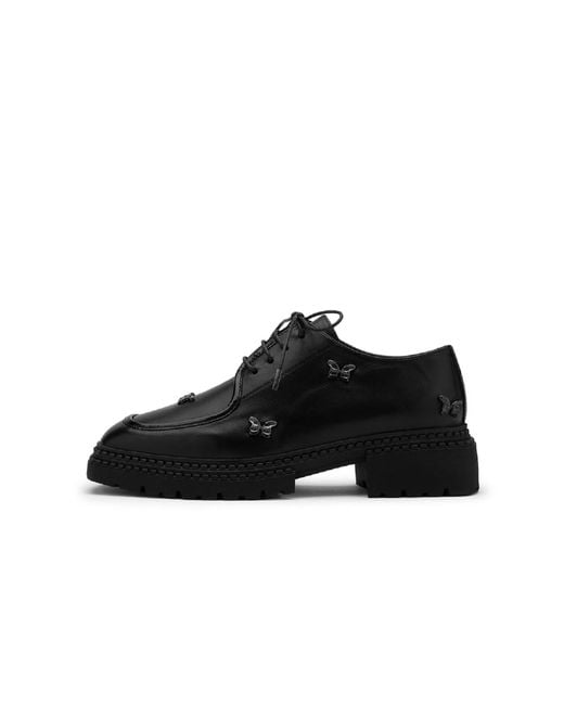 Ilvi Black Sassa Leather Oxford