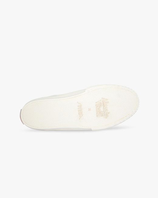 Springa | Unique Vulcanized Sneakers Italian Handmade White Wavy Vitelli Leather Sneakers for men