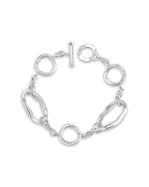 Stefan Tiron Metallic Thalassa Silva Bracelet