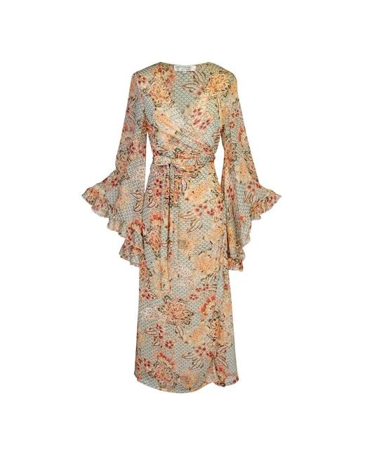 Jennafer Grace Natural Boogie Muse Wrap Dress