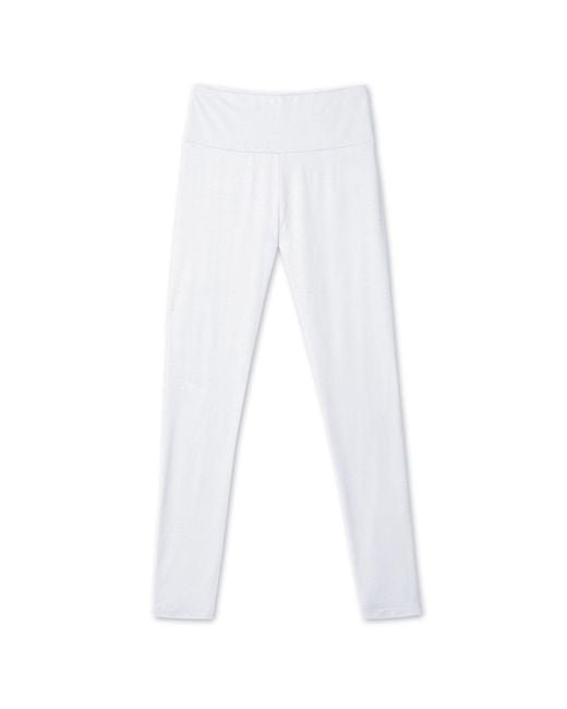 On/Off Essentials White Bamboo High Waisted Legging
