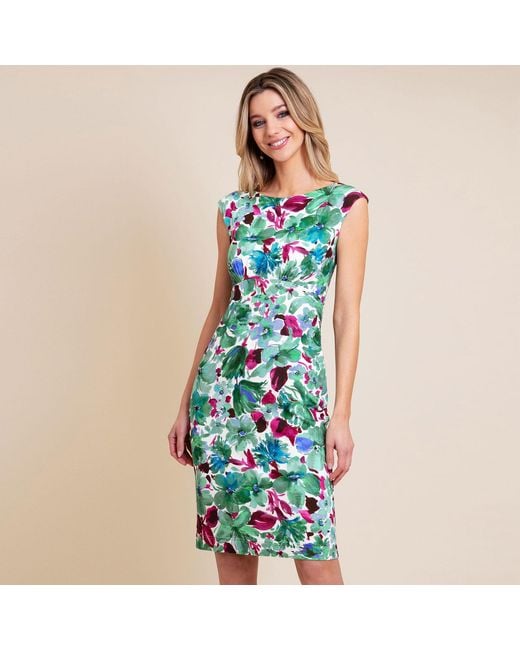 Alie Street London Green Pippa Shift Dress
