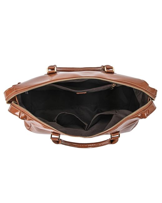 Mkf Collection - J'omor Brown Yareli Tote Bag With Mini Bag- 2-Piece Set