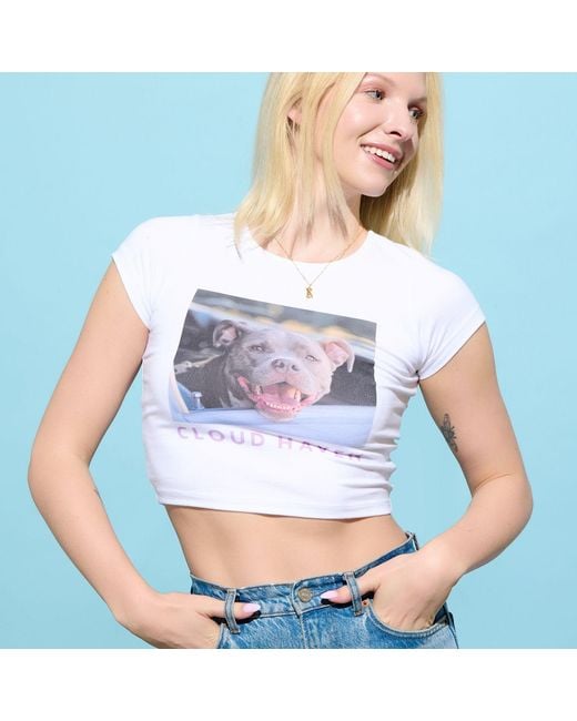 Cloud Haven White Signature Freedom Ride Tee