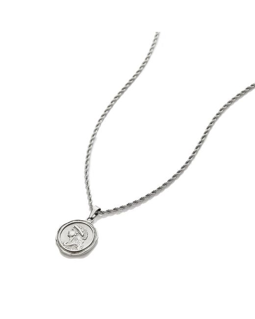 Bermuda Watch Company Metallic Maivelle Athena Rope Chain Necklace