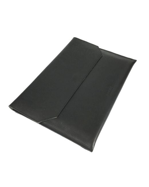 Made Free Black Laptop Case Leather for men