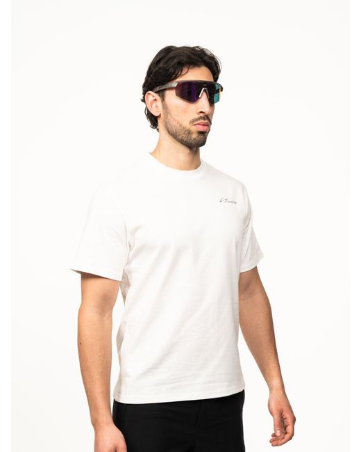 Saved Lab White Mission Tee for men