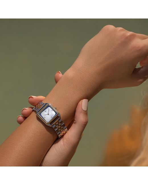 VANNA Metallic Geminus Lapis Lazuli & Pearl Watch