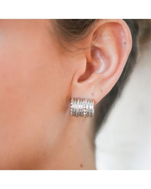 Miss Cecilia Metallic Orbis Studs