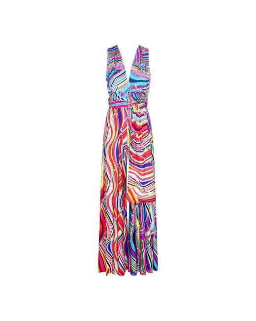 Beatrice von Tresckow Red Lumiere Jumpsuit