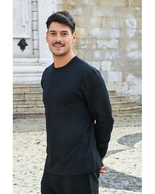 The Koozy Black Nate Long Sleeve for men