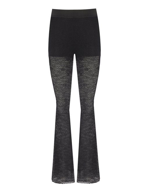 No'design Blue Isla Lace Pants