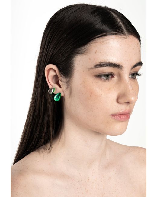 Lavani Jewels Blue Kusanagi Drop Earrings