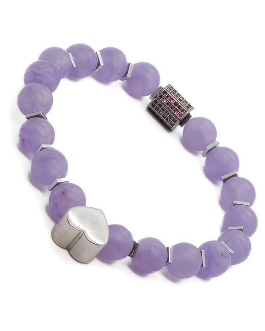 Ebru Jewelry Purple Love Bracelet