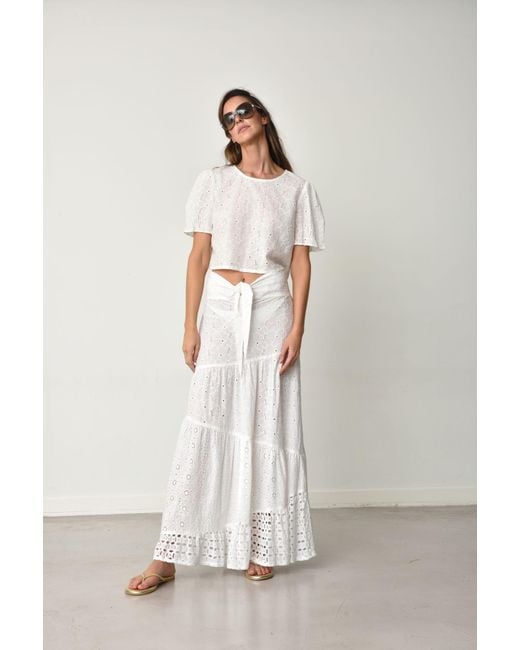 Muche Et Muchette White Biky Top