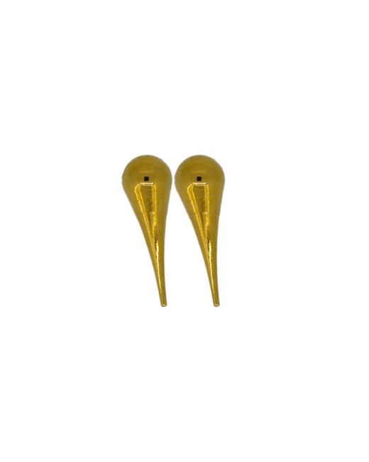 Vicki Sarge Yellow The Single Stud Earrings