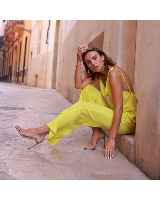 The Ethos Studio Yellow Laura Pants