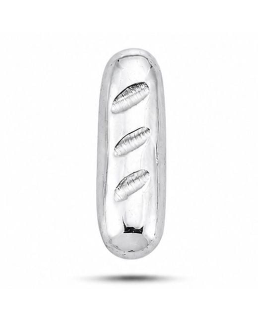 Ecce | Artisan Diamonds White 925K Sterling Baguette Bread Mini Pin
