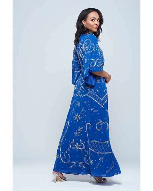 ice blue mother of bride dress Slate The Off The Shoulder Long Chiffon Mother Of The Bride Dresses scarf Size:32/30 This stunning two piece What Colour Shoes To