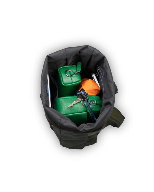 CAMPO MARZIO Roma 1933 Green Morgan Backpack for men