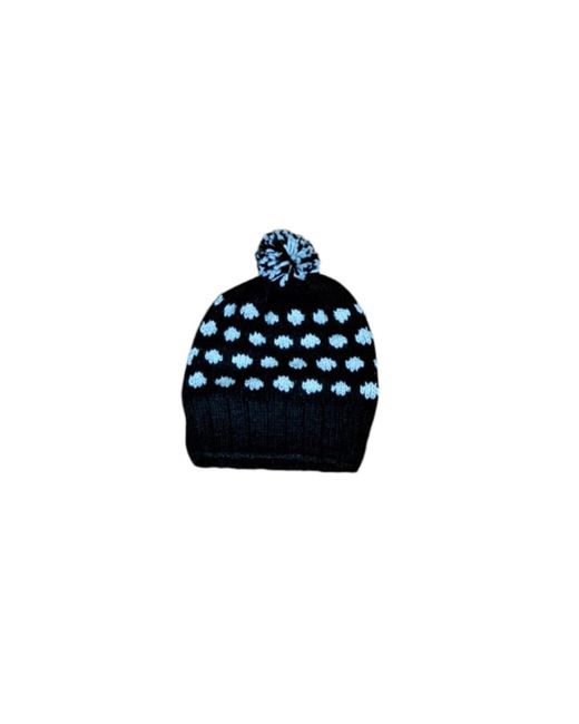 Springmoonatelier Blue Handmade Wool Hat, Gloves, And Socks Set