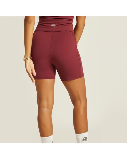 Be Athletica Red Be One Eighty Cycling Shorts