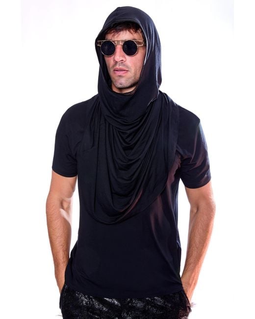 Harmonia Ny Blue Drop The Pressure Harmonia X Kikiriki Hooded T-Shirt for men