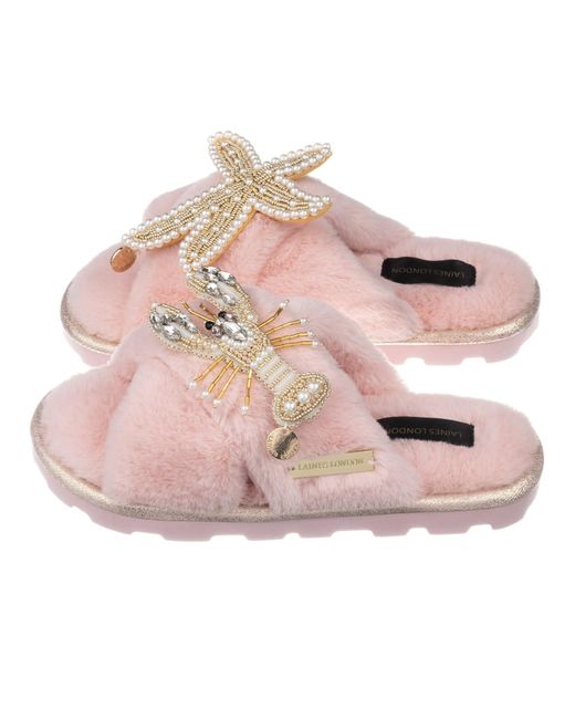 pink slipper sliders