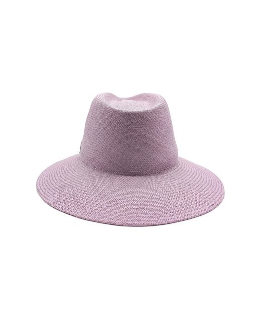DORIA 1905 Purple Panama Cuenca Drop Hat