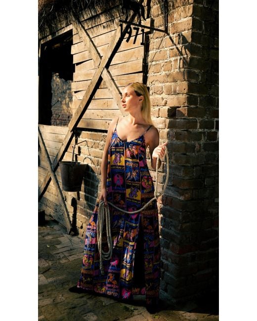 Any Old Iron White Rodeo Long Dress