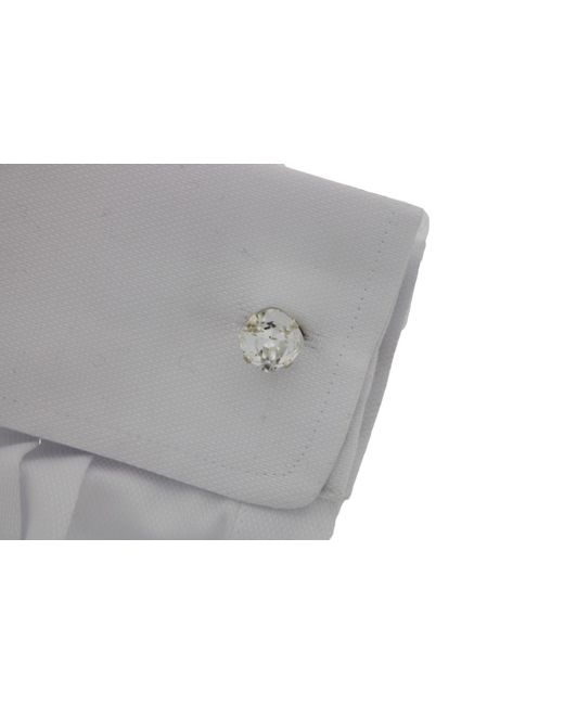Vicki Sarge Green Neutrals The Clear Stud Cufflink for men
