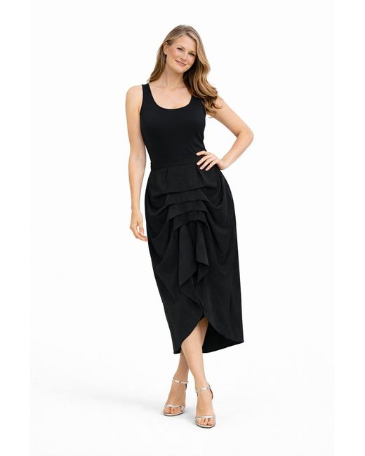 Lumina Eligma Black The Vanguard Skirt