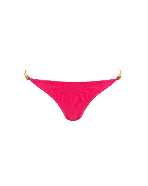 Cherina Beachwear Llc Pink Rose Bikini Bottom