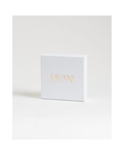 Lavani Jewels Metallic Multicolored Initial D Necklace