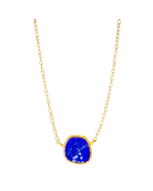Christina Greene Blue Delicate Necklace