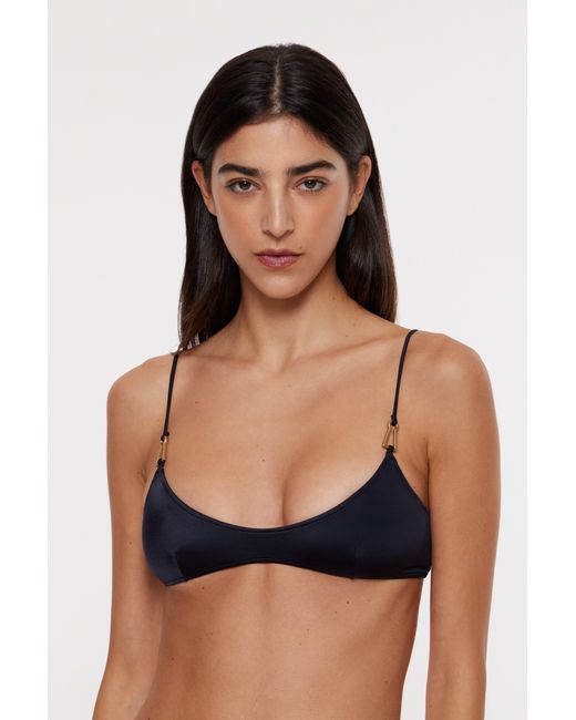 Bianca Resortwear Black Mina Bikini Top