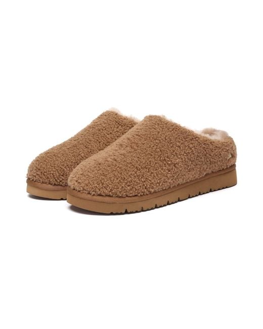 EverAu Australia Brown Snipe Plush Ankle Slippers