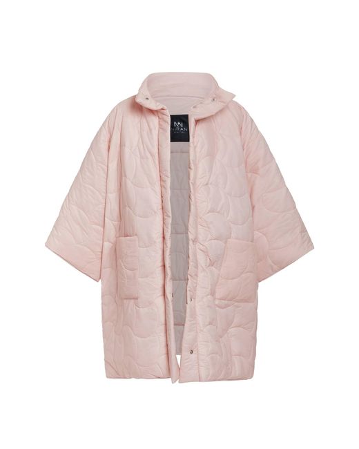 Niran Pink Mofu Padded Coat