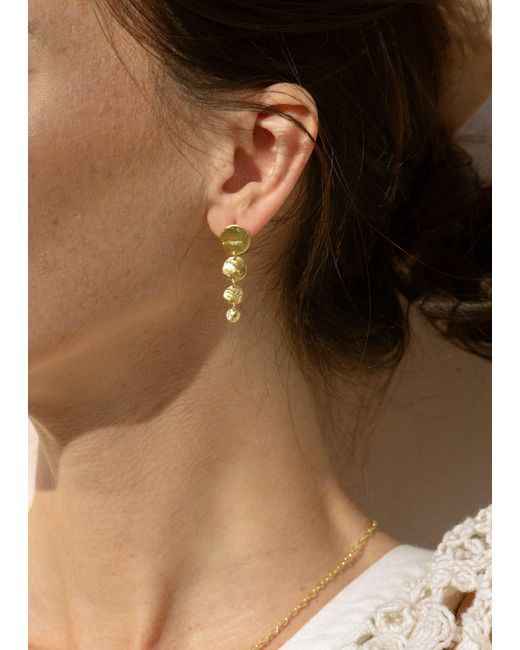Marcia Moran Metallic Greta Earrings